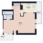 A 350m De La Plage, Pour 2 - Balcon Apartment La Baule-Escoublac