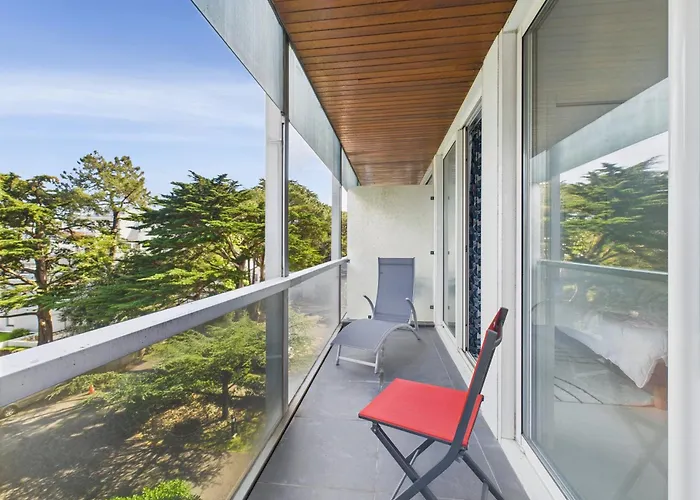 Apartamento A 350m De La Plage, Pour 2 - Balcon